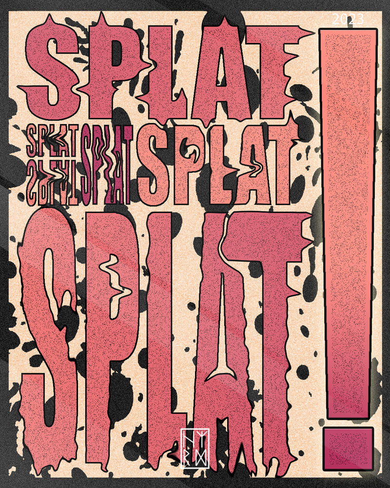 SPLAT - Poster design by hazzardousb on DeviantArt