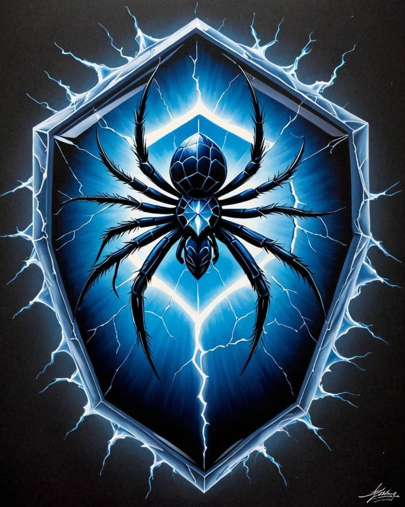 Spider shield by ForzaHorizonReptor on DeviantArt