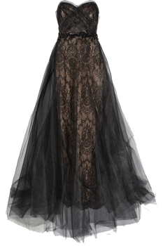 Flowing Black Dress png