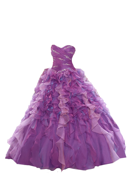 purple dress transparent background A purple dress with a long purple skirt 53023940 PNG
