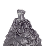 Silver Grey Ball Gown PNG