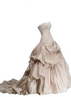 Ivory Wedding Dress PNG