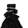 Black Ball Gown 5 PNG