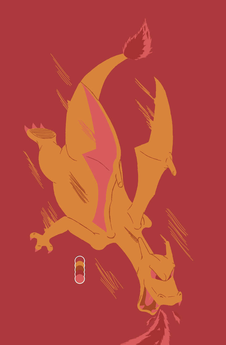 Charizard Colour Pallet by Kamicciolo on DeviantArt