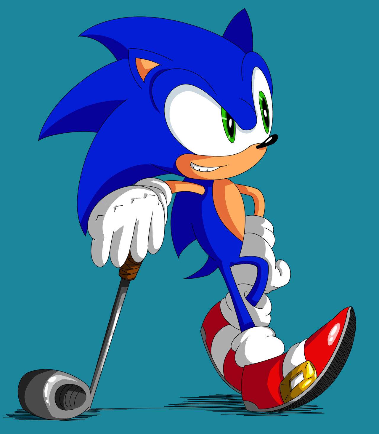 Sonic Golf by Kamicciolo on DeviantArt