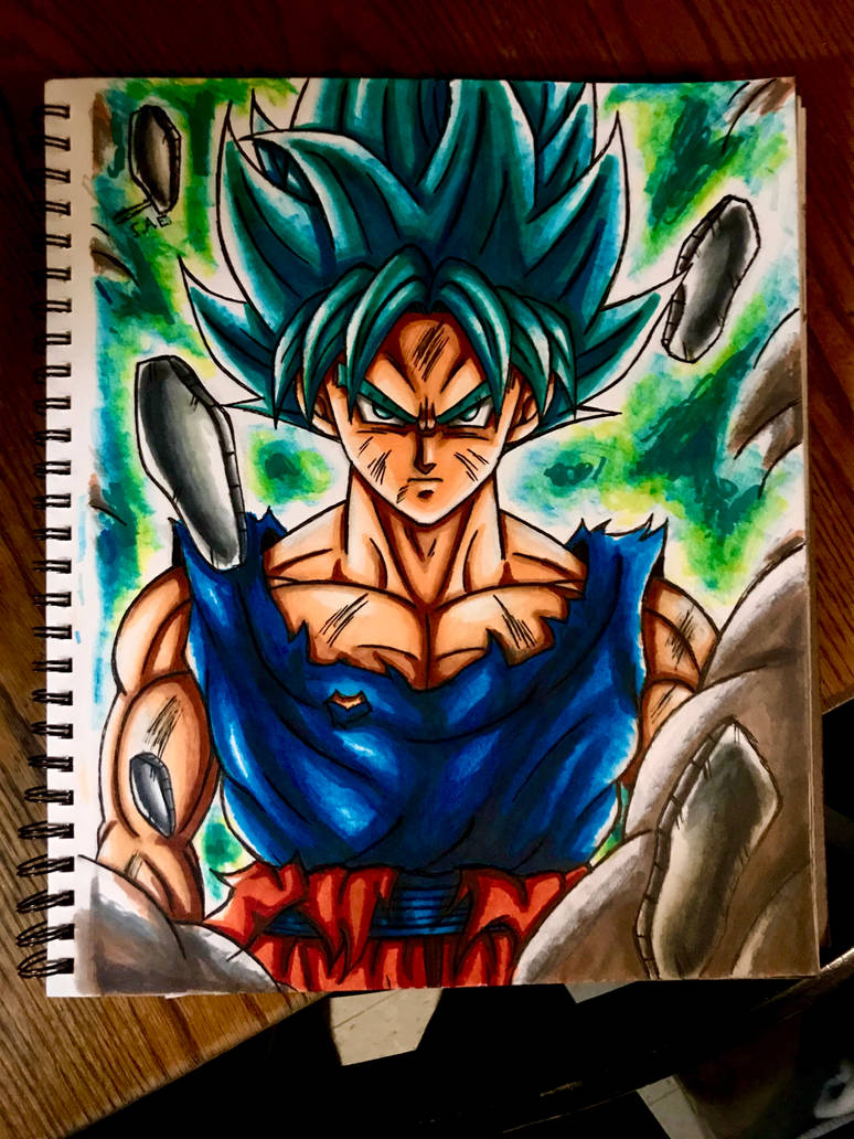 Drawing the Goku Super Saiyajin