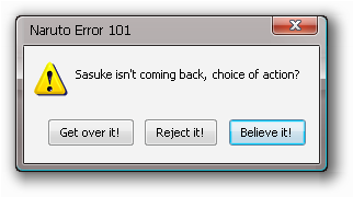 Sasuke Error