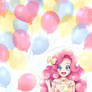 Pinkie Pie with Balloons