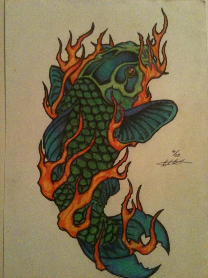 Fire Koi by boondock22 on DeviantArt