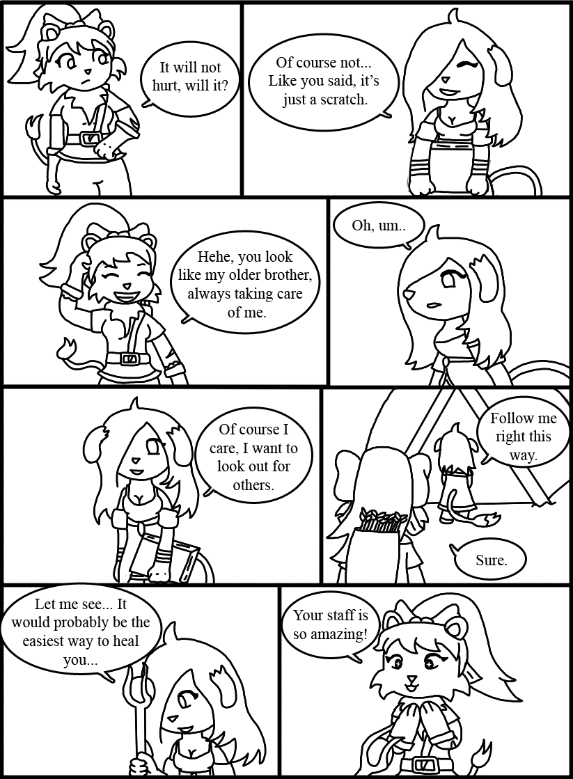 Natalee and Esme RP comic version