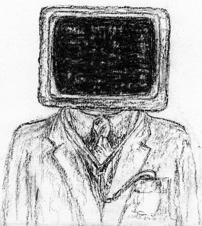 Computer Head Deviantart TechHead by Haldered on DeviantArt