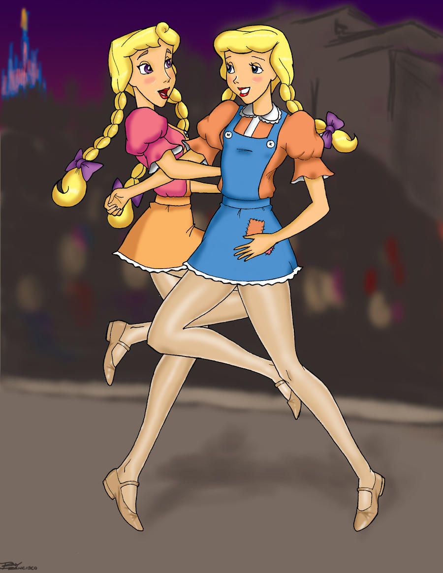 Hoedown Princesses Color