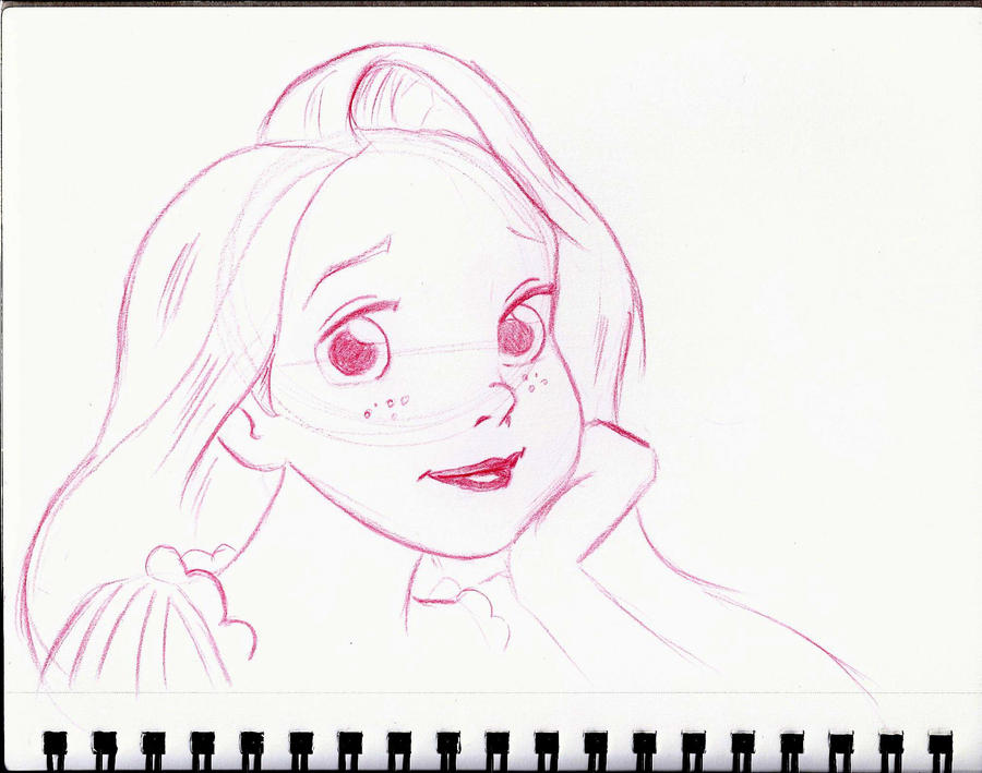 Rapunzel Sketch