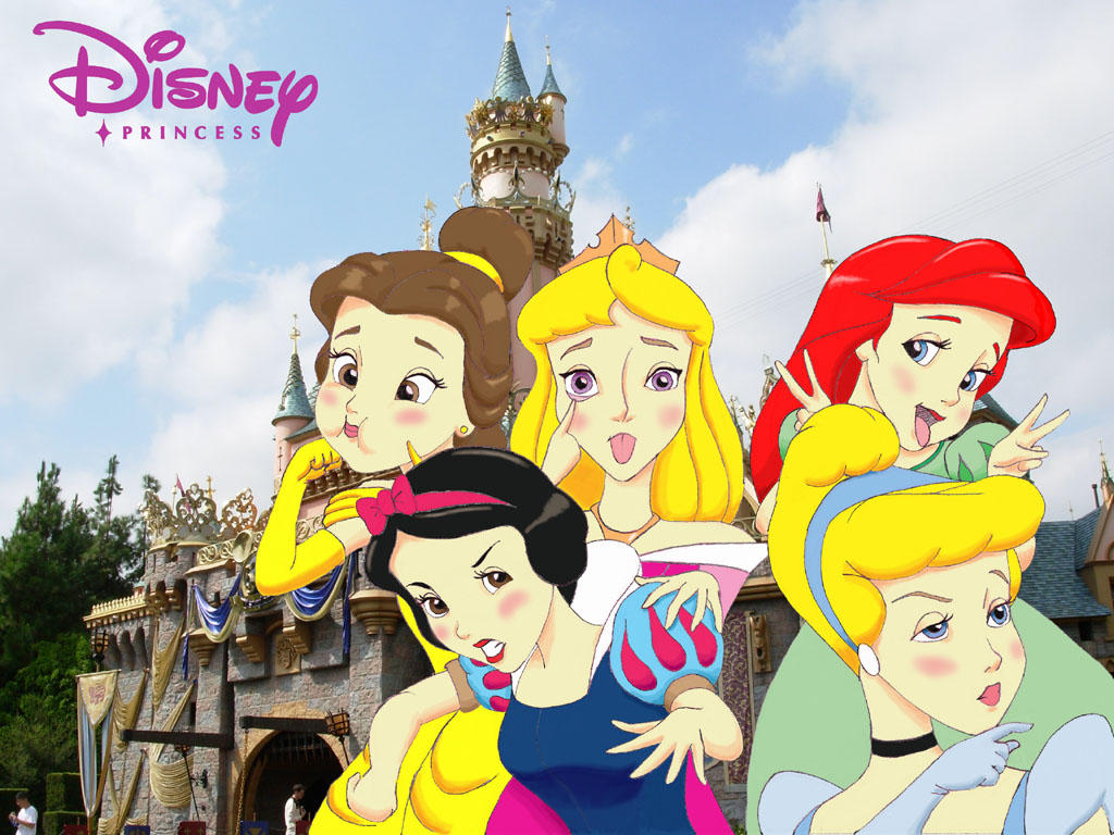 Disney Princess Funny Faces