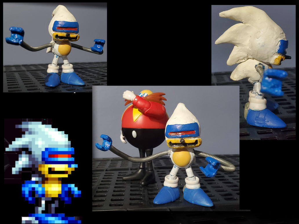 MEGA _F0X on X: Just finished my model of Mecha Sonic Mk.1 in the Fighters  style! HUGE thanks to @TiniestTurtles for providing the Character Select  map (aswell for the camera spin), providing