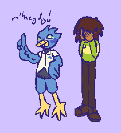 kris x berdly by xcloudcuckoolanderx on DeviantArt
