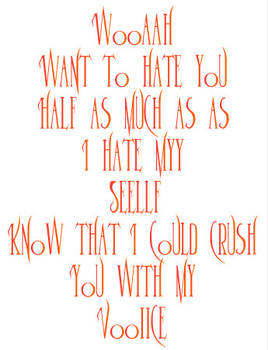 Want To Hate You