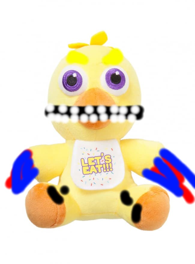 Withered Chica Plush By ItsNardoWasTakenLive On DeviantArt withered-chica-plush-by-itsnardowastakenlive-on-deviantart