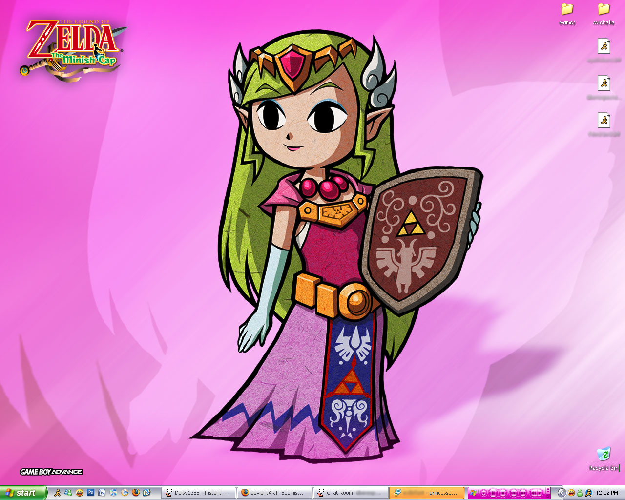 Princess Zelda PC Desktop