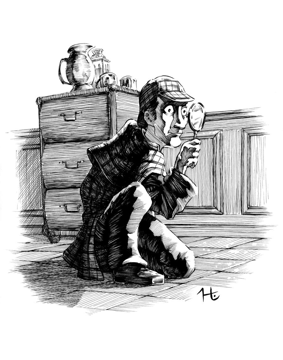 Cartoon Sherlock