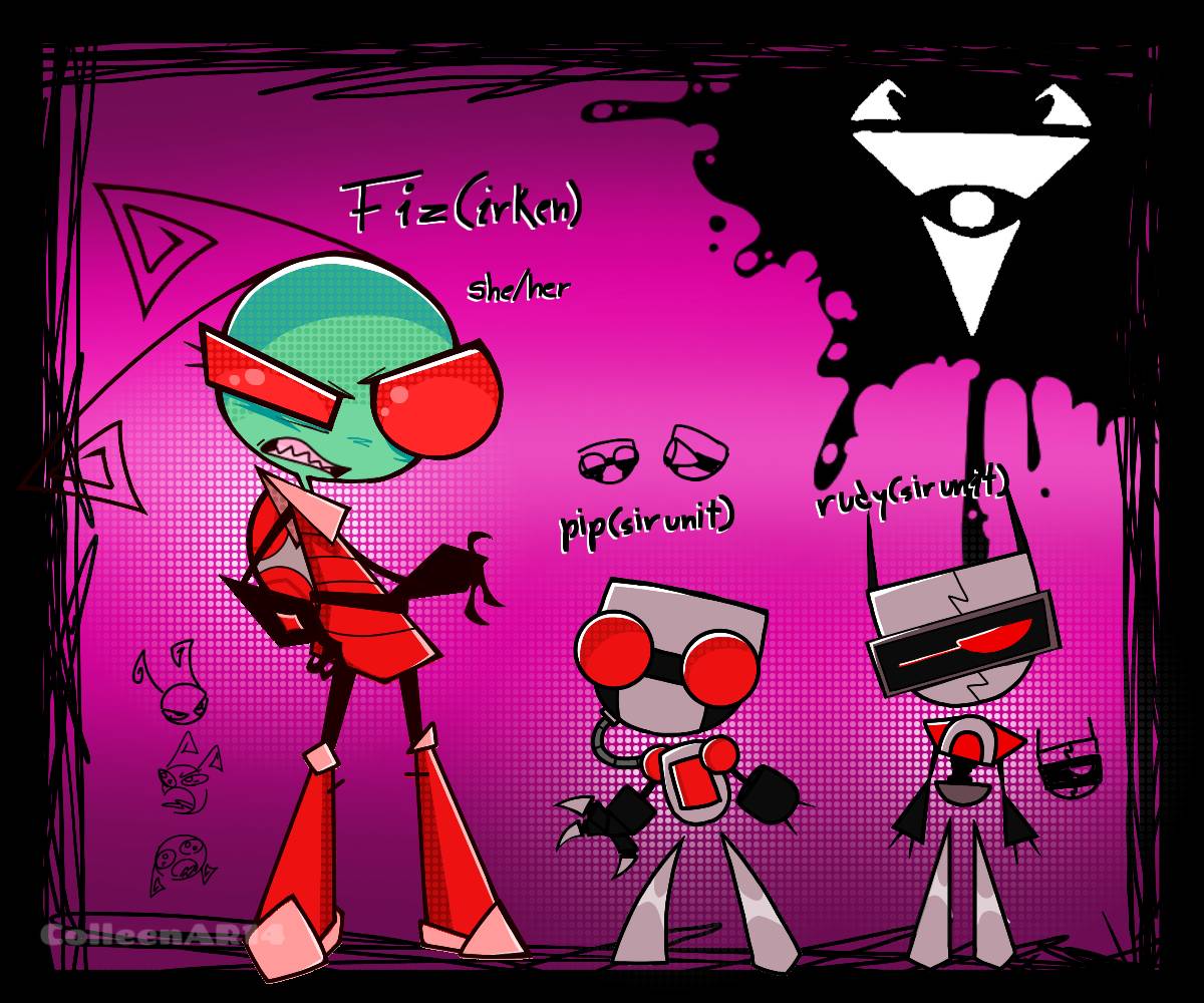 Invader Zim irken oc (Fiz!) by ColleenAR14 on DeviantArt