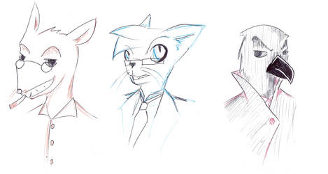 Anthro Busts