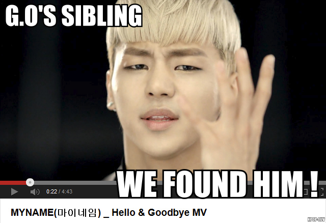 KPOP MACRO - G.O's Long Lost Brother