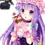 render Patchouli Knowledge touhou