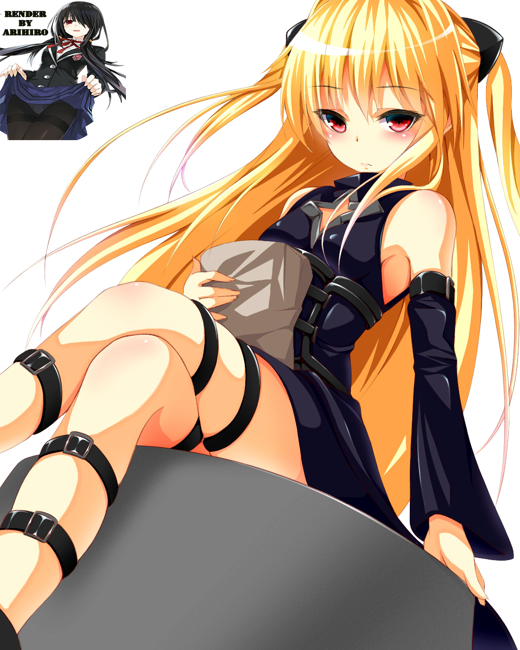 Render Golden Darkness Kawaii