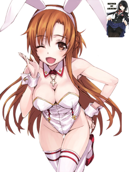 Render Asuna Cute Bunny