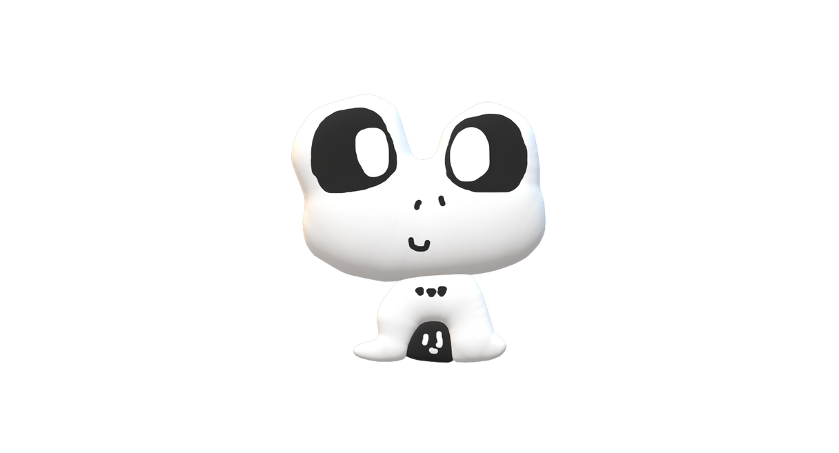 Frog Git 3D Froggit :3 by Mikylathereal on DeviantArt