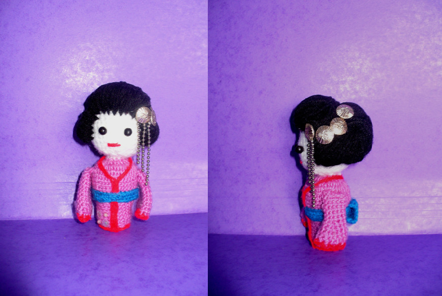 amigurumi geisha