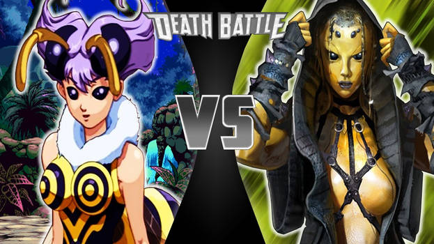 Q-Bee (Dark Stalkers) VS DVorah (Mortal Kombat)