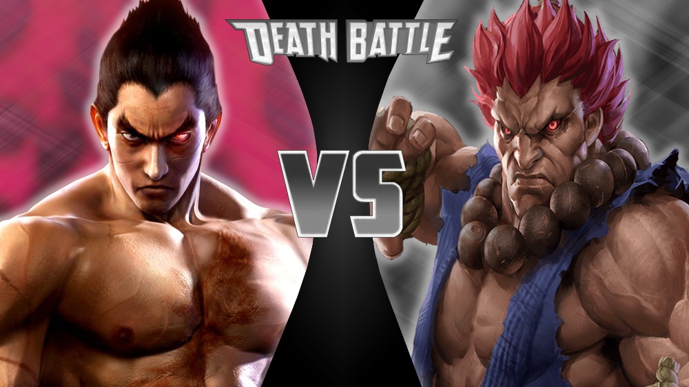 Akuma Vs. Kazuya Mishima by DaquanHarrison22 on DeviantArt