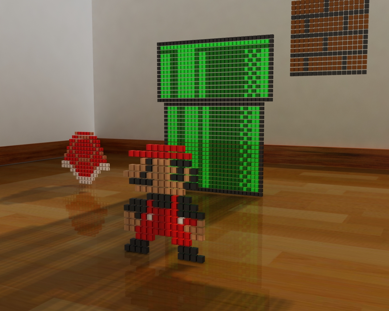 Mario visits my room