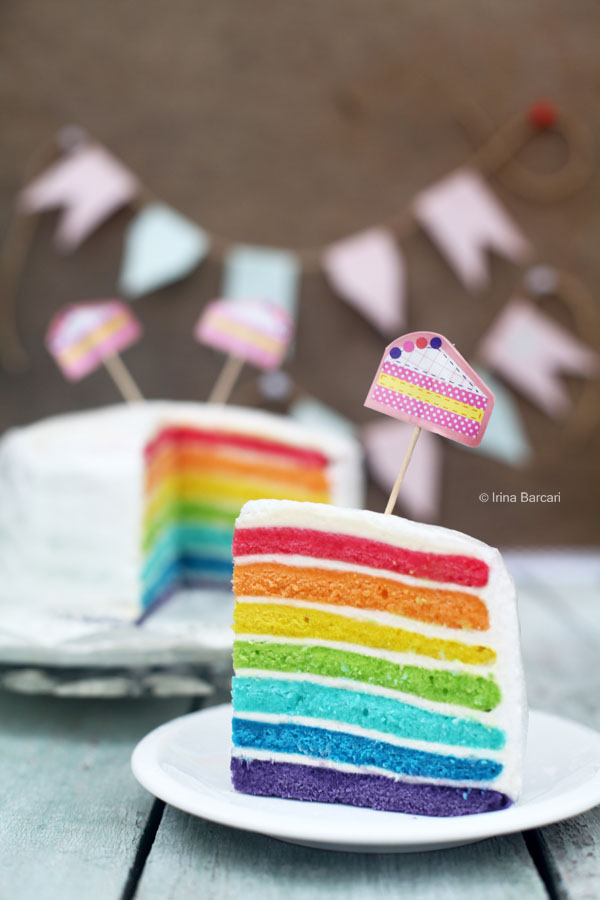 rainbow cake