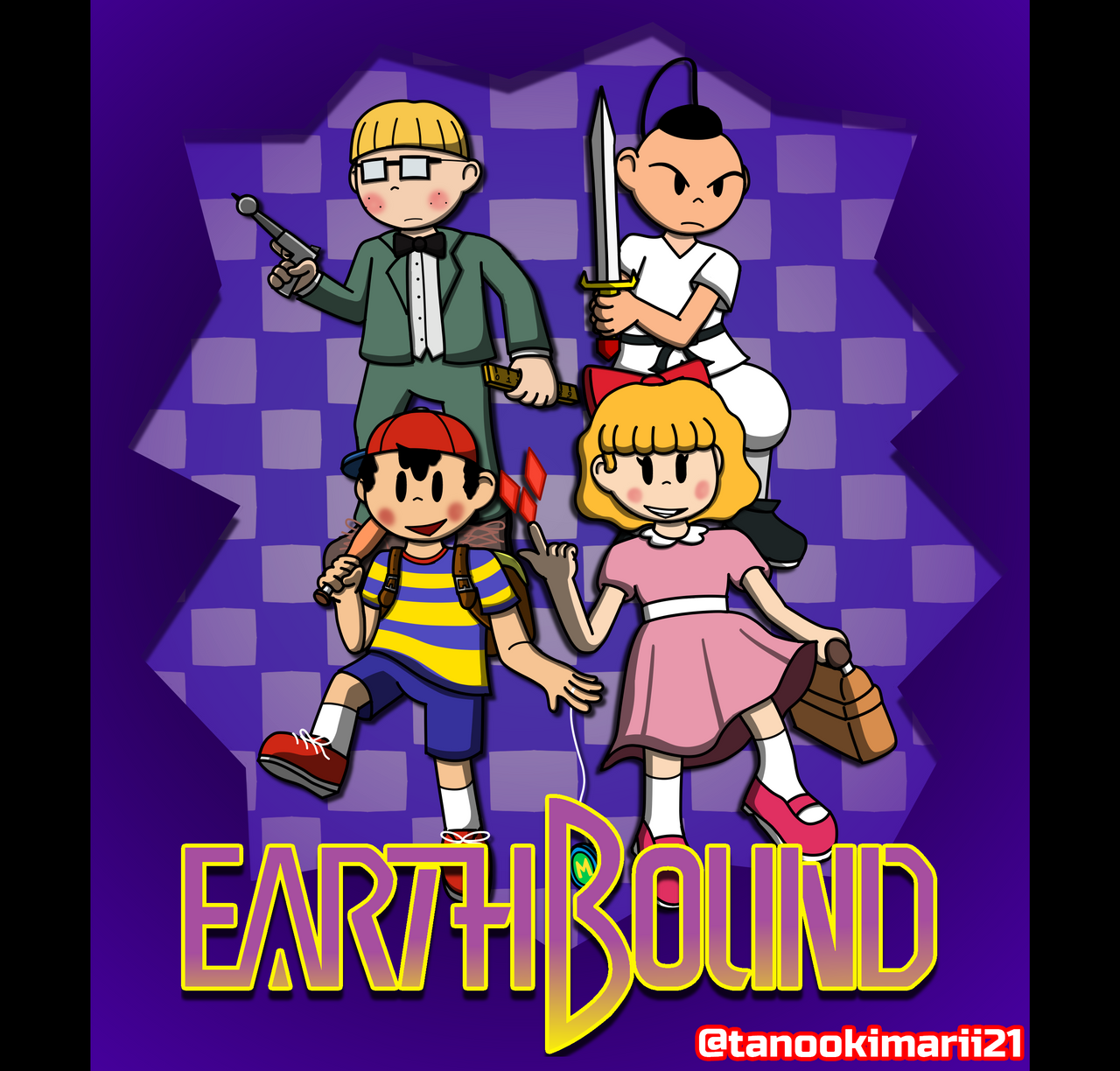 Earthbound Deviantart Earthbound by TanookiMarii21 on DeviantArt