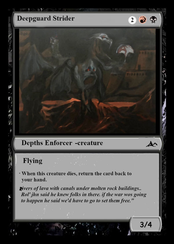 Deepguard Strider- for custom deck by Ethan-Barnes-Condon on DeviantArt