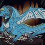 Aoi fighting undead dragon