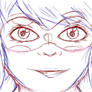 (FREE TO DRAW) Ladybug Face Sketch