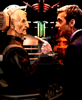 The 12th Doctor Faces Davros