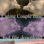 Canine Couple Base ($5)
