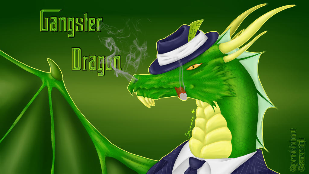Gangster Dragon by MirandaCross on DeviantArt