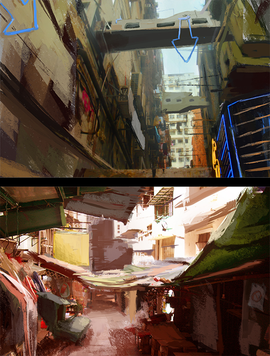 Paintover - streets of HK