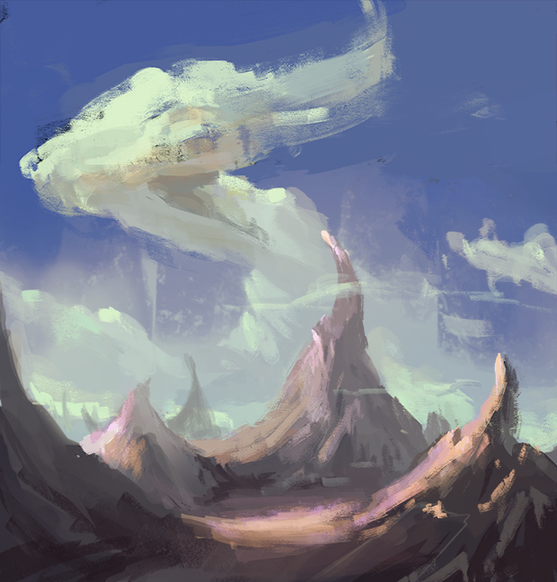 Mountainsketch