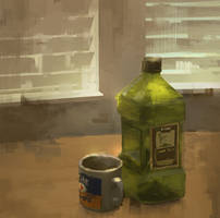 Still Life Olive Oil