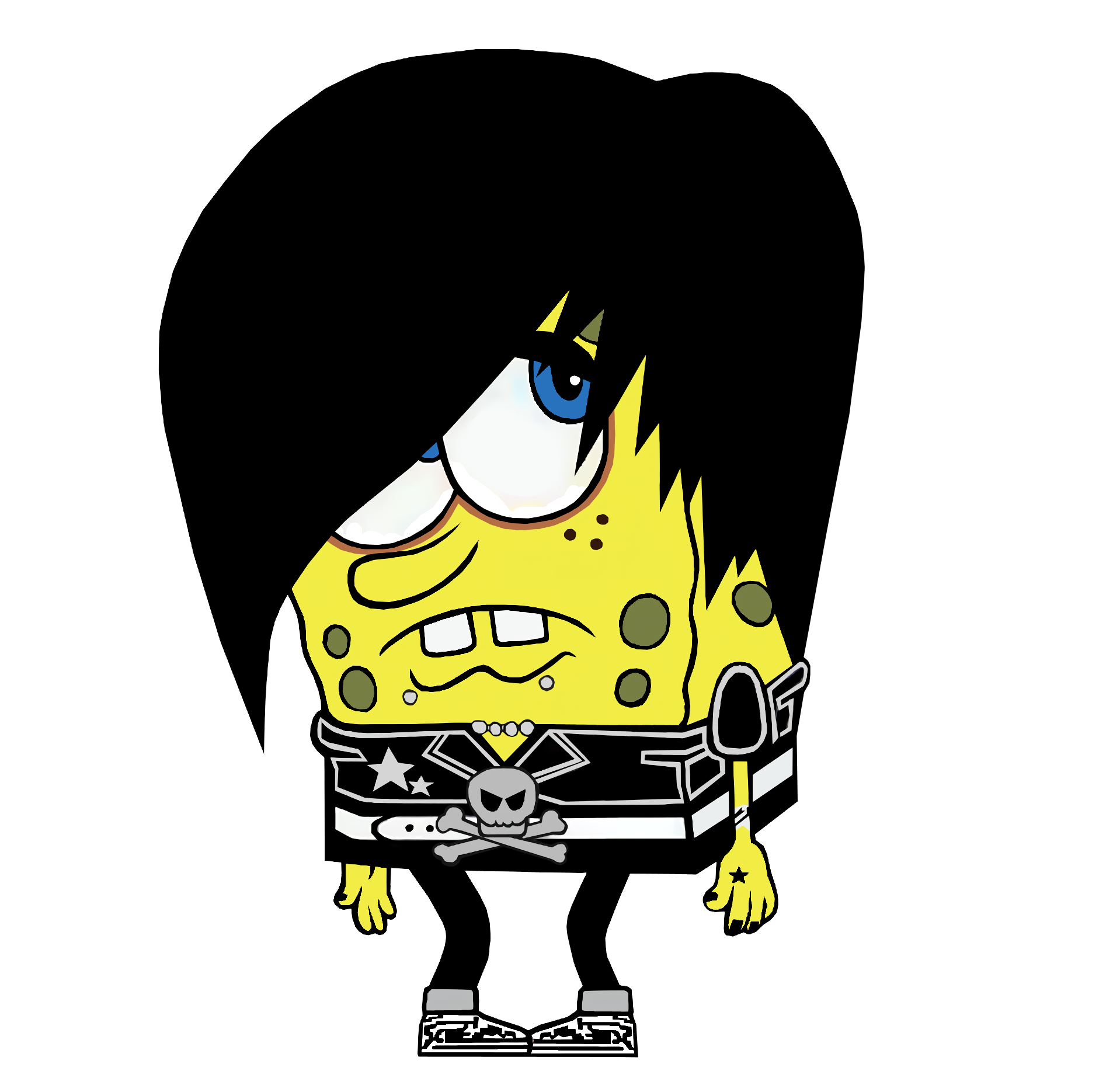 emo spongebob REMASTERED by boltun on DeviantArt