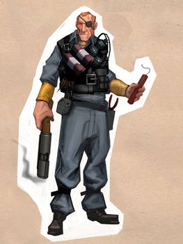 Original Demoman concept