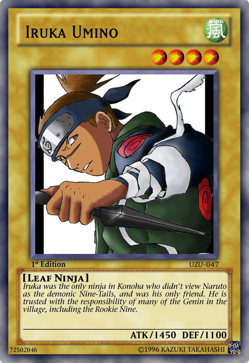 Naruto TCG - UR-094 - Iruka Umino