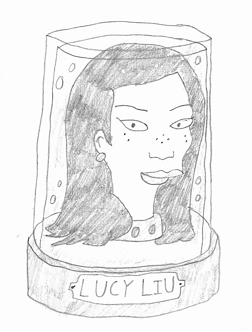 Lucy Liu's Head